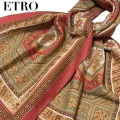 極美品✨ETRO エトロ ペイズリー柄 豪華デザイン 大判ストール スカーフ