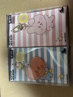 BTS BT21  アクリルキーリング　　TATA  Cookie