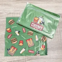 【非売品】マクドナルド福袋2023 CHUMS クリーナークロス ジッパーポーチ