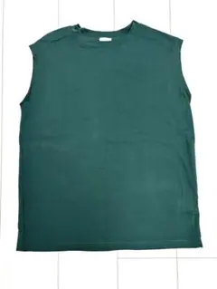 URBAN RESEARCH DOORS コットンノースリーブカットソー