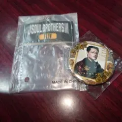 三代目J Soul BrothersELLYさん缶バッジと缶バッジホルダーセット
