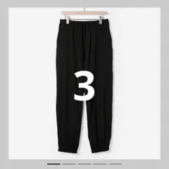 ブラック ワイドパンツ