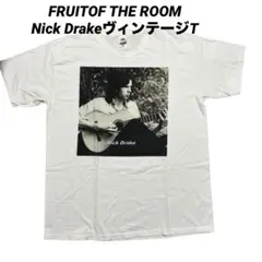 FRUIT OF THE ROOM ニック ドレイク ヴィンテージT 白 XL