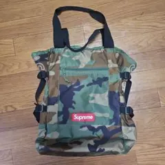 Supreme 迷彩柄 トート バックパック リュックのサムネイル