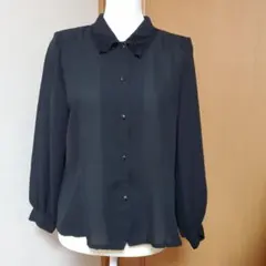 ⑤黒シリーズ　　ジョーゼットブラウス