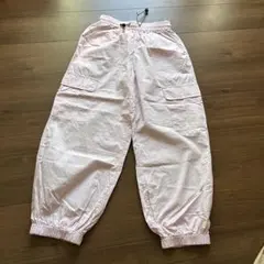 キャットアンドジャック 無地 カーゴパンツ 裾ゴム 150
