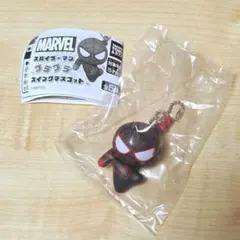 マイルス・モラレス マーベル スパイダーマン プラプラスイングマスコット ガチャ