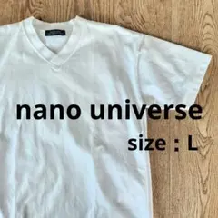 nano universe　Tシャツ　半袖　メンズ　Lのサムネイル