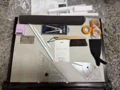 【超美品】平行定規 UM-06N8 (A2製図板)＋製図道具フルセット