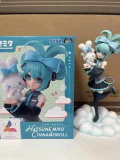 Luminasta 初音ミク×シナモロール フィギュア 箱あり
