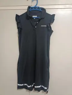 【いいね！多SALE】Jack Bunny!! ブラックポロワンピース サイズ1