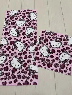 サンリオ　ハローキティ フェイス&ハンドタオル　2枚セット　アベイル　新品未使用