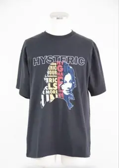 HYSTERIC グラフィックTシャツ ブラック