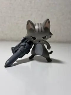 機動物 第1弾 パイルバンカーキャット グレー ガチャガチャ カプセルトイ