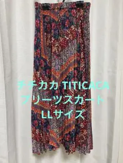 チチカカ TITICACA プリーツスカート LLサイズ ムーチョのサムネイル