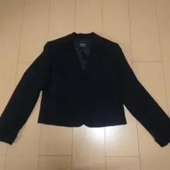 COMME CA ISM ブラックジャケット 150A