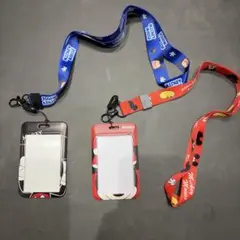 ミッキー・ミニー パスケース2個　カードケース　カードホルダー　カードケース