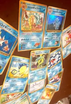 【旧裏】ポケカ 12枚セット サカキのギャラドス、カスミのコイキング、マンタイン