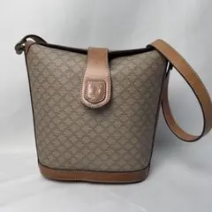 CELINE オールドセリーヌ PVC マカダム トリオンフ ショルダーバッグ