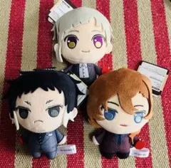 文豪ストレイドッグス ぷちっしゅ 中島敦 芥川龍之介 中原中也 3点セット