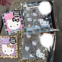 サンリオ プチパーツ シール ぷくぷくシール 正規品 ハローキティ 立体シール