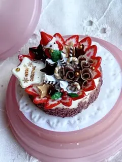 ミニチュアスイーツ ②  クリスマス 感謝セット  プレゼント付 ミニチュア パンケーキセット［ホットケーキ|はちみつ|食品サンプル|ミニチュア