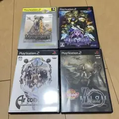 アルトネリコ 世界の終わりで詩い続ける少女他PS2ソフト4本セット