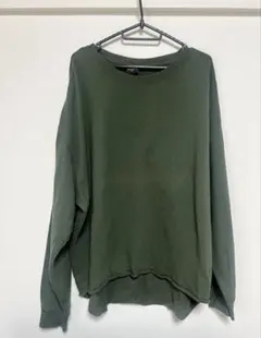 ライトオン　Right-on 緑　トレーナー