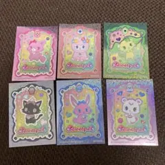 ジュエルペット キディランド ノベルティ 特典 シール ステッカー 6枚セット