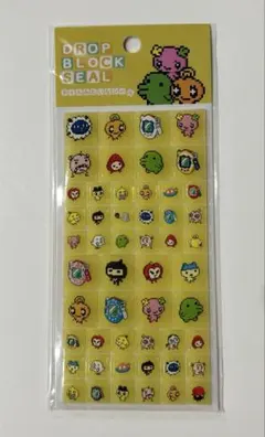 【新品未開封】DROP BLOCK SEAL タイルみたいなシール たまごっち