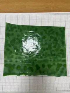 ステンドグラス　ガラス板　ヤカゲニーグリーンモトルガラス