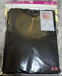 ユニクロ ヒートテック タートルネックT 長袖 ブラック XLサイズ