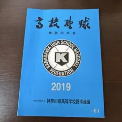 高校野球 神奈川大会 2019 第101回大会誌