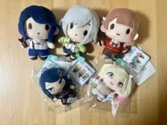 プロセカ ふわぷち ぬいぐるみ セガラッキーくじ 5点セット vol.1