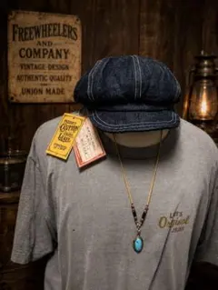 ぷ*に様 新品未使用　FREEWHEELERS デニムジャムバスター　キャスケッのサムネイル