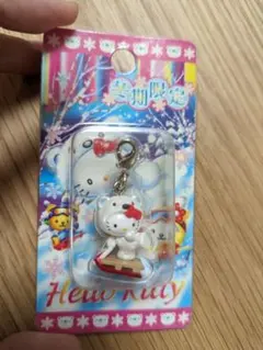 ハローキティ　キティ　白熊　シロクマ　しろくま　水族館　ストラップ　ご当地　レア ハローキティ キティ 白熊 シロクマ しろくま 水族館 ストラップ