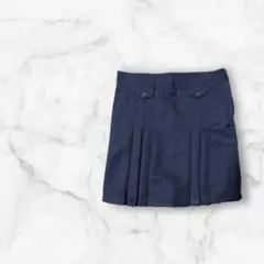 【FRENCH TOAST】ネイビー 紺 プリーツスカート サイズ8 130cm