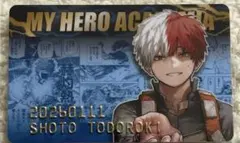 ヒロアカ バースデイコレクションカード 轟焦凍 2026