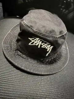 【STUSSY】BIG STOCK BUCKET HATバケットハットLシルバー