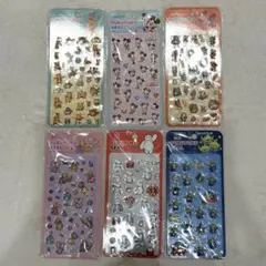 PUKUPUKUSEAL ぷくぷくシール 6枚まとめ売り‼️