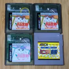 【ジャンク品】ゲームボーイソフト 4点