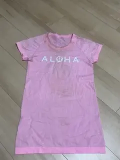 ルルレモン　Run Swiftly Tech 半袖Tシャツ　ピンク　サイズ4