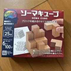 ハナヤマ ソーマキューブ 立体パズル 知育玩具　かつのう