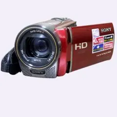 ​✨美品・動作確認済　SONY ハンディカム　HDR-CX180 レッド 赤