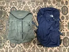 ノースフェイス テルス33 ＋ ミステリーランチ ツーデイアサルト27L