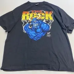 ワールドレスリング プロレス 黒ブラック ビッグシルエット