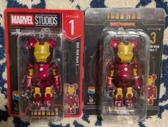 【MARVEL　IRON MAN　2種類セット】ハッピーくじ