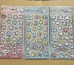 しずくちゃん あわわちゃん ボンボンドロップシール うるちゅる 3枚セット