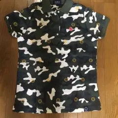新品パーリーゲイツ ポロシャツ　カモフラ柄