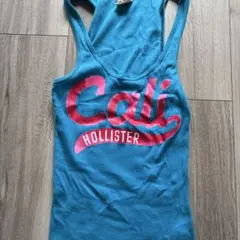 Hollister タンクトップ XSサイズ ブルーのサムネイル